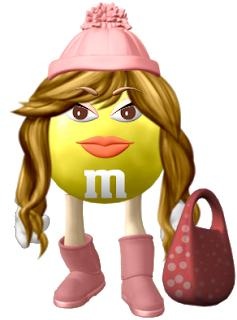 M&M 巧克力豆 PNG免抠