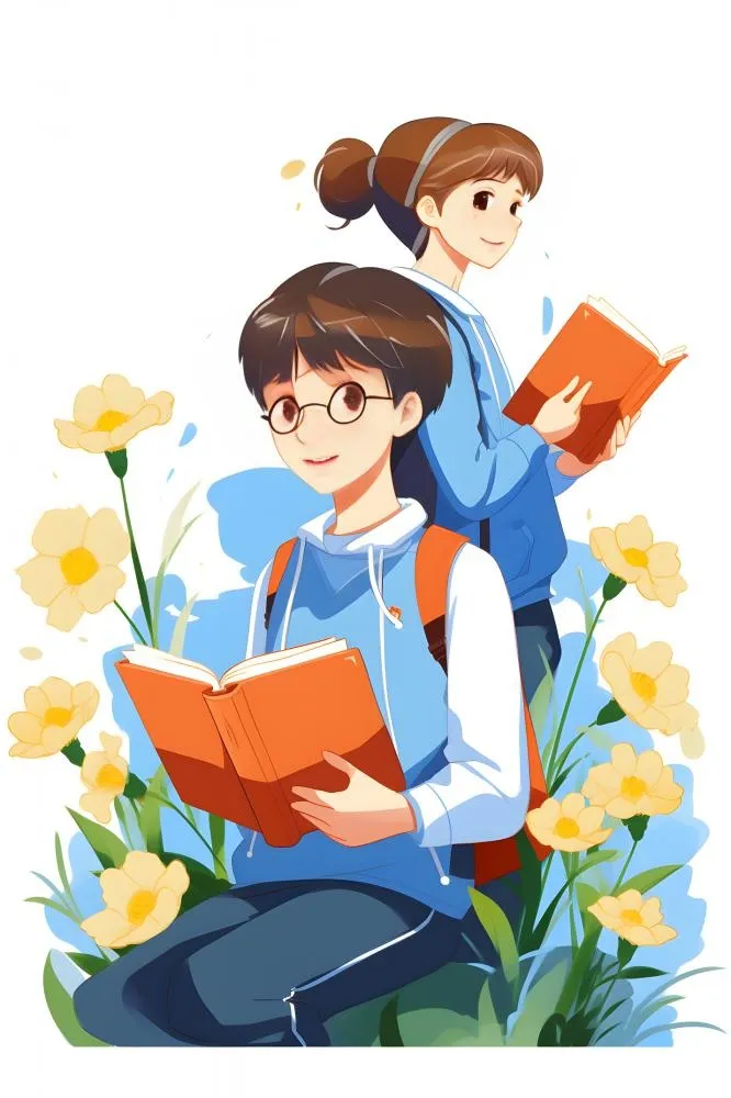 学生学习校服元素(2400x3600)