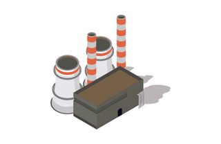 分析图素材图标集合景观建筑立面插画场景AI矢量图形设计