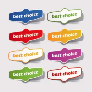 免抠促销标签设计