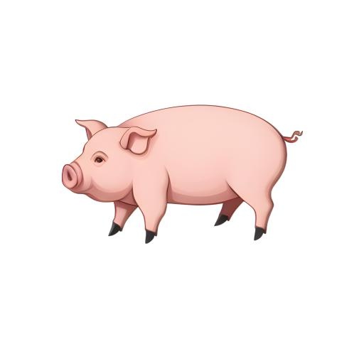 猪动物免抠