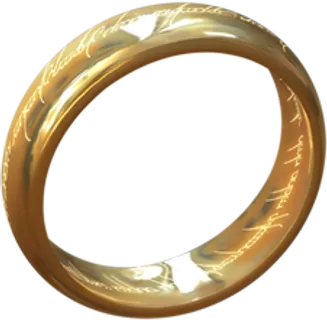 金色的戒指