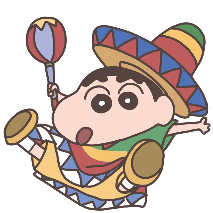 蜡笔小新可爱人物免扣素材