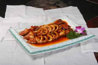 浇汁鲜鱿　28元 (1)