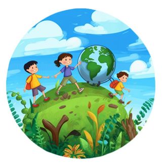 地球保护环境绿色免抠