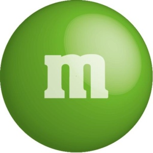 M&M 巧克力豆 PNG免抠