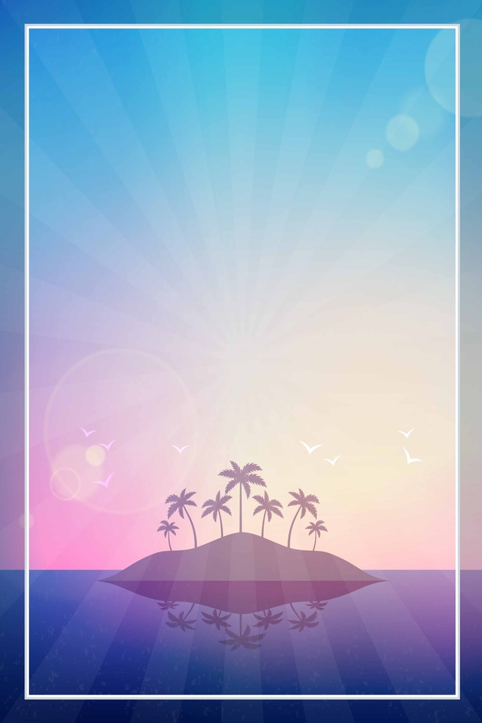 夏天 夏日清凉背景psd模版下载