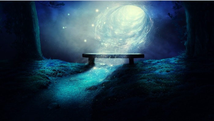 元宇宙世界风景背景墙