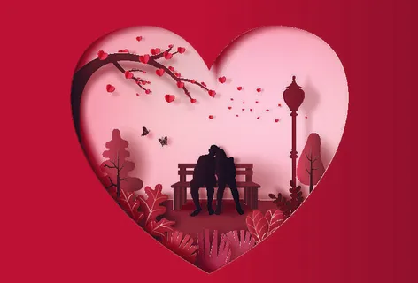 2.14情人节高端大气矢量插画