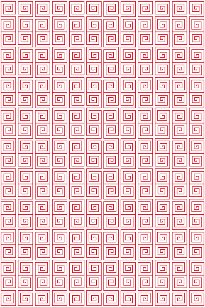 通用宣传册折页海报红色中式回形纹底纹纹理