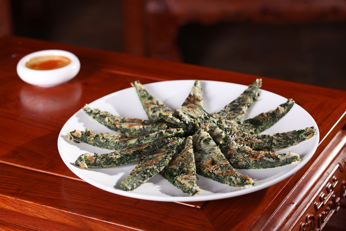 香煎野菜饼 (1)