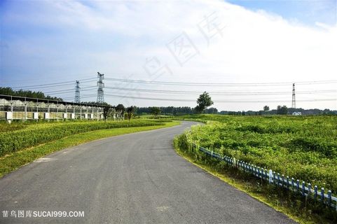 公路风景摄影图片