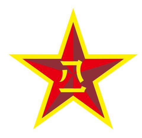 矢量八一军徽cdr矢量模版下载