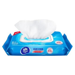 维达温和无香杀菌湿巾80片(新老包装随机发货)超市商品白底图免抠实物摄影png格式图片透明底