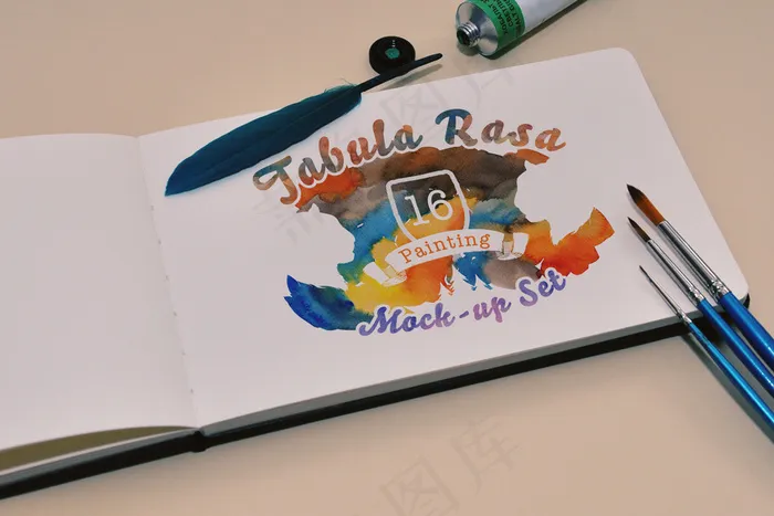 分享手绘作品样机11psd模版下载