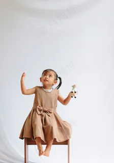 清新唯美可爱的女孩摄影图片