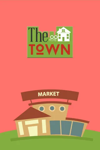 街道建筑矢量扁平插画