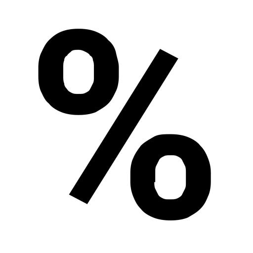 百分比 PNG，图标 % PNG免抠