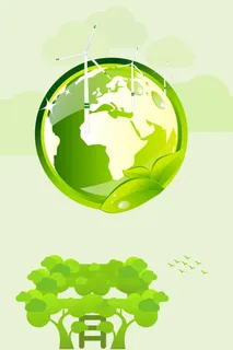 高清创意绿色环保背景图片公益海报展板宣传PSD分层平面设计素材