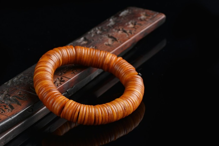 藏传佛教之骨片手串