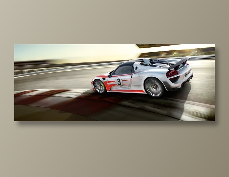 保时捷激情赛车摄影图