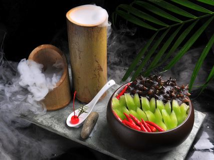 XTS134竹筒碧绿辽参