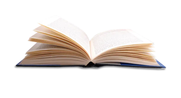  阅读书本翻开的书 