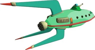 飞出个未来船 PNG免抠