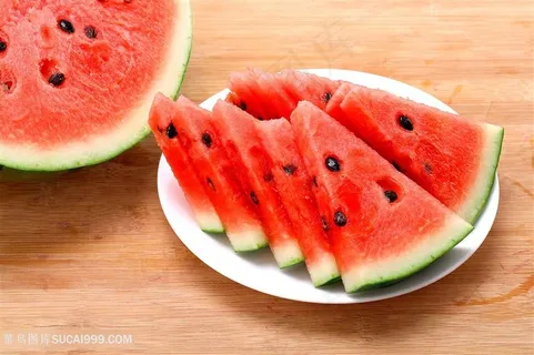 素食水果西瓜图片