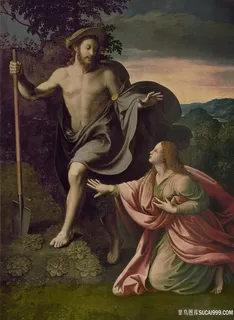 老人战士风景画油画图片