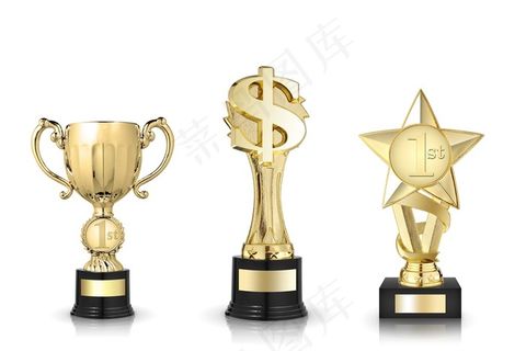 各种比赛奖杯高清素材
