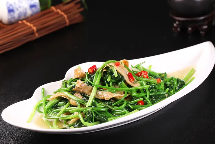 豆筋炒时蔬 (1)