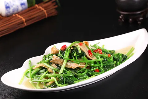 豆筋炒时蔬 (1)