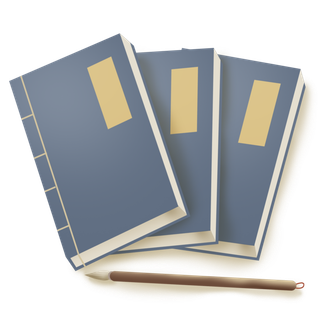 古风线装书本书籍