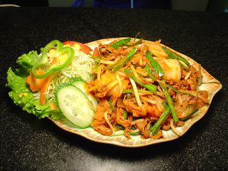 家常菜|美食|菜谱|菜单|0720牛肉、猪肉炒泡菜 18元