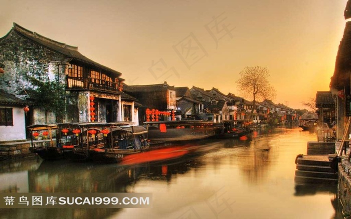 水上古建筑图片