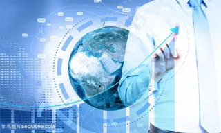 笔记本网络商务金融高清图片