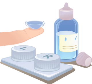 佩戴隐形眼镜美瞳插图