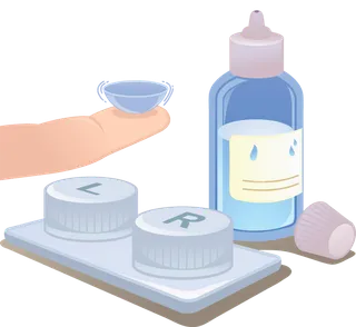 佩戴隐形眼镜美瞳插图