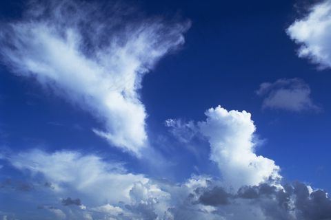 蓝色天空素材图片下载