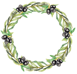 唯美森系手绘水彩花朵 免抠