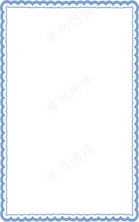 卡通边框 卡通彩色框  手绘对话框 可爱边框 免抠