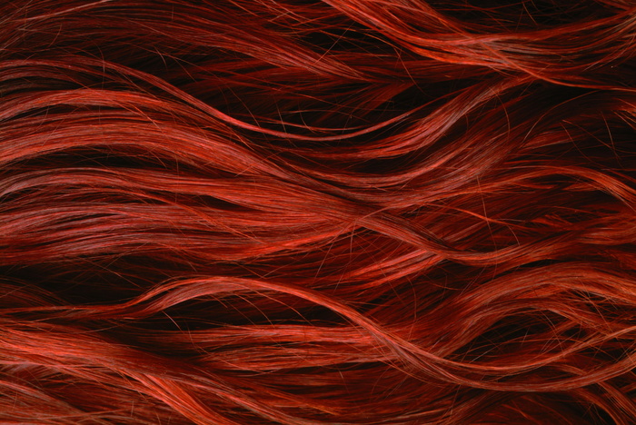 深亚麻色头发图片