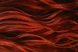 深亚麻色头发图片