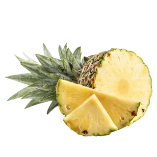 切开凤梨展示素材免扣