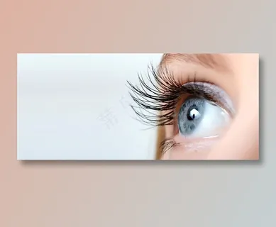 大大的眼睛和长长的睫毛高清图片 大大的眼睛和长长的睫毛高清图片