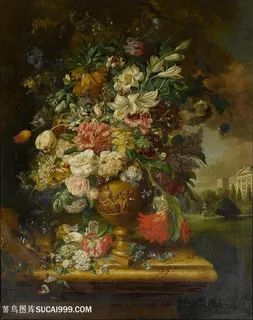 古典鲜花油画图 古典鲜花油画图