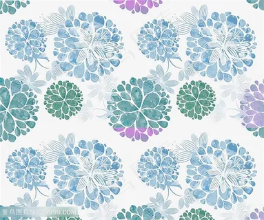 水墨花纹花朵墨迹背景