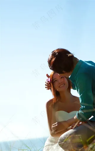 浪漫恋人清新外拍特写