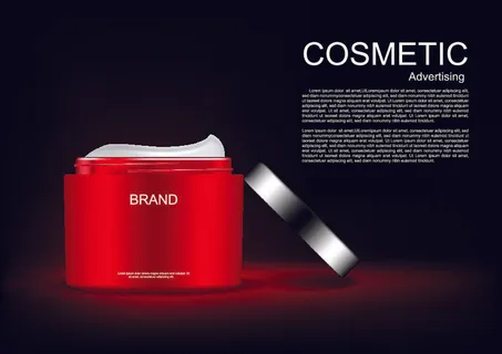 设计化妆品样品素材